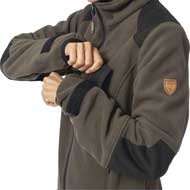 HUBERTUS Windblocker Jacke Damen oliv/braun 1