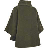DEERHUNTER Lady Wilder Poncho Loden Wood 1