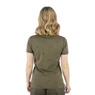 OS TRACHTEN Damen Poloshirt kurzarm oliv 3