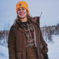 PINEWOOD Prestwick Exclusiv Damen Bluse D.Brown/D.Sandstone 2