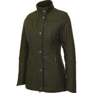 JAGDHUND Damen Lodenjacke Gamskopf 2 gr�n 1