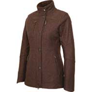 JAGDHUND Damen Lodenjacke Gamskopf 2 braun 1