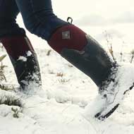 MUCK BOOTS Women�s Arctic Ice Tall black/windsor wine 4