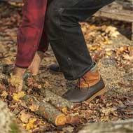 MUCK BOOTS Duck Lace Herrenstiefel mit Schnrung Hellbraun 2