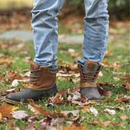 MUCK BOOTS Duck Lace Herrenstiefel mit Schnrung Hellbraun 4