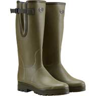 LE CHAMEAU Vierzonord XL Herren Gummistiefel mit Neoprenfutter Vert Vierzon