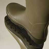LE CHAMEAU Vierzonord XL Herren Gummistiefel mit Neoprenfutter Vert Vierzon 3