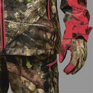 H�RKILA Moose Hunter 2.0 Fleecehandschuhe MossyOak�Break-Up Country/MossyOak�Red 2