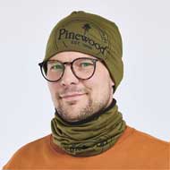 PINEWOOD 2L Halstuch Olive Green 1