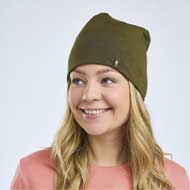 PINEWOOD Merino Beanie Olive Green 2