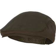 PINEWOOD Nydala Classic Sixpence Cap Mossgreen/Suede Brown
