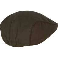 PINEWOOD Nydala Classic Sixpence Cap Mossgreen/Suede Brown 1