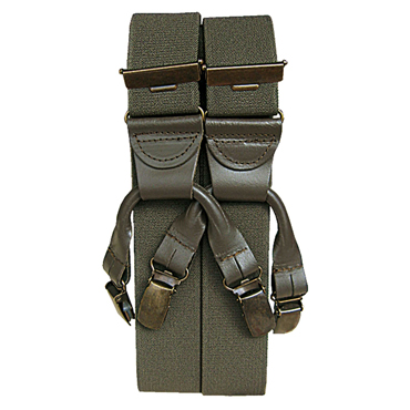  Karlinger Hosentrger mit Lederplatten Neutral oliv 