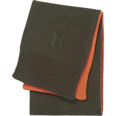 HRKILA Reversible Schal Willow green/Orange