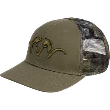 BLASER Mesh Camo Kappe dunkel oliv