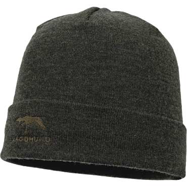 JAGDHUND Strickmtze Merino Marz oliv