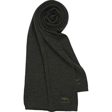 JAGDHUND Strickschal Merino 30x180cm Steinbrunn oliv