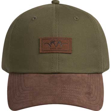 BLASER Argali Suede Badge Kappe dunkel oliv