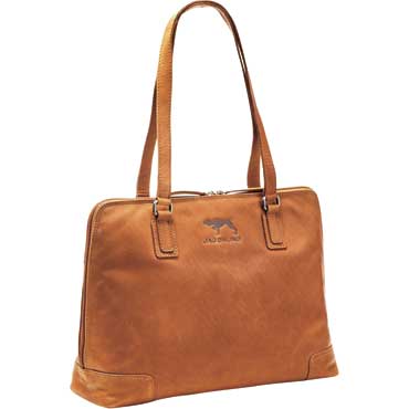 JAGDHUND Damen Schultertasche Saskia cognac