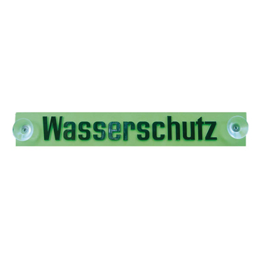 Relief-Hinweisschild Wasserschutz