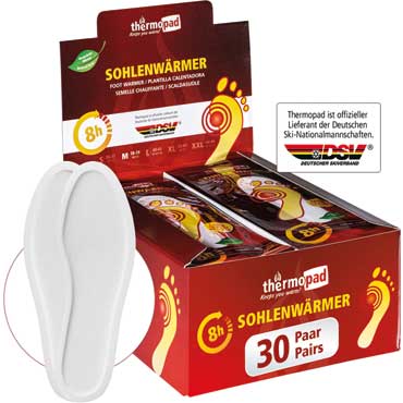 THERMOPAD Sohlenwrmer 30er-Pack