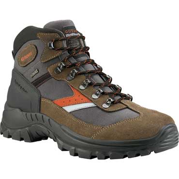 Grisport Outdoor Trekkingschuh Wildleder-braun/Grau