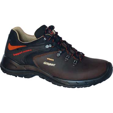 Grisport Trekking-Halbschuh dunkelbraun/schwarz