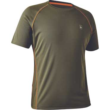 DEERHUNTER Chamois T-Shirt Forest Green