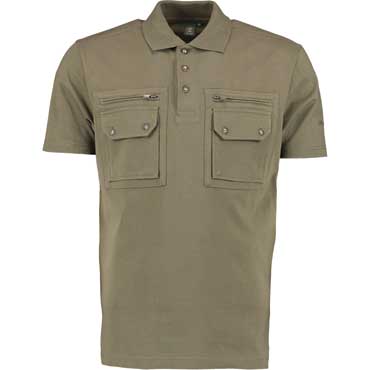 OS TRACHTEN Poloshirt khaki/schlamm