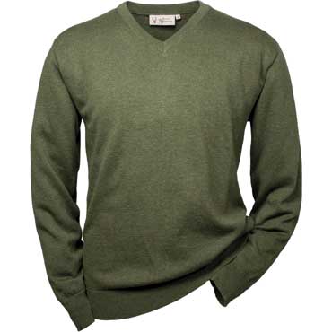  Hubertus Jagd-Strickpullover oliv 