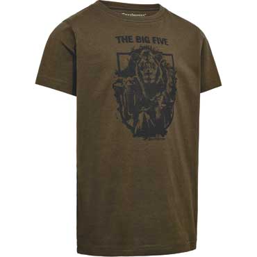 DEERHUNTER Youth Westy T-Shirt Fallen Leaf
