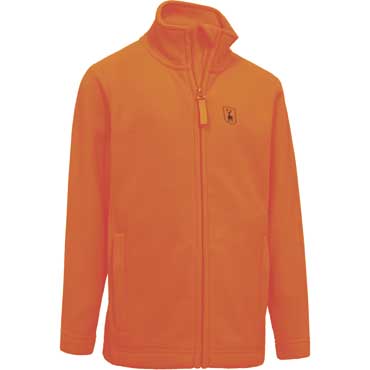 DEERHUNTER Youth Atlas Light Fleece Jacke Safety Orange