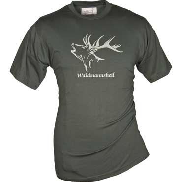  Hubertus T-Shirt Waidmannsheil oliv 