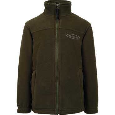 Hubertus Kinder-Fleecejacke oliv