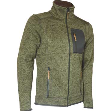 OS TRACHTEN Herren Fleecejacke oliv