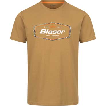 BLASER Herren Blaser Badge T 24 matt gold