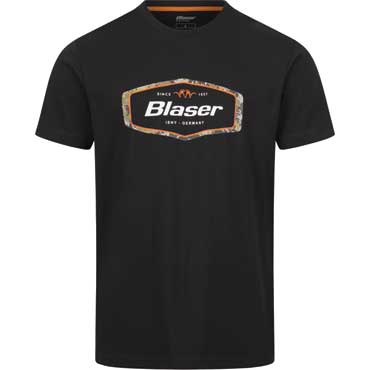BLASER Herren Blaser Badge T 24 schwarz