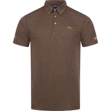 BLASER Herren Competition Polo Shirt 23 dunkelbraun