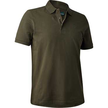 DEERHUNTER Harris Polo Shirt Deep Green