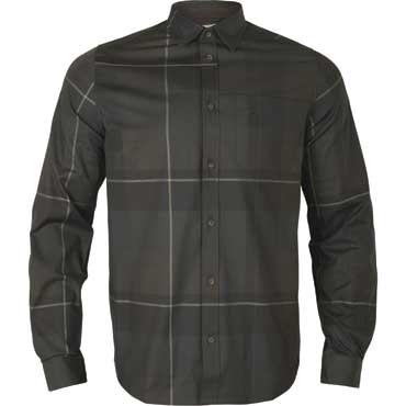 HRKILA Akse Langarmhemd Shadow brown check