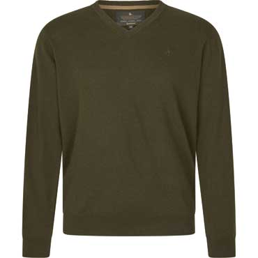 SEELAND Pine Pullover mit V-Ausschnitt Light Pine