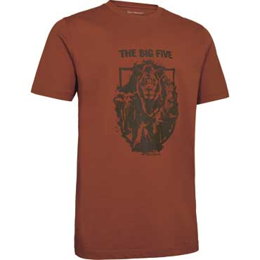 DEERHUNTER Weston T-Shirt Oak Rust