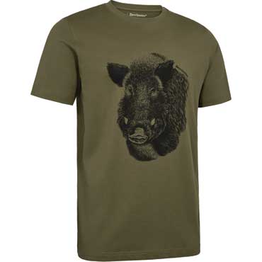 DEERHUNTER Jaxon T-Shirt Glen Green