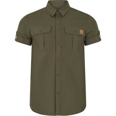 SEELAND Selous Cargo Kurzarmhemd Grape leaf