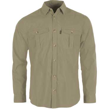 PINEWOOD Safari Herren Langarm Hemd Sandstone