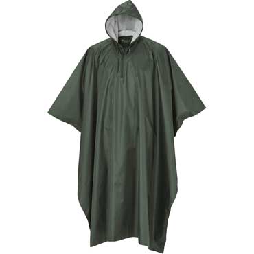 Pinewood Rainfall Poncho Grn