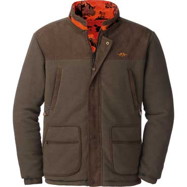 Blaser Fleece Camo Wende Jacke Herren schlamm