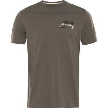 HRKILA Core-T-Shirt Brown granite