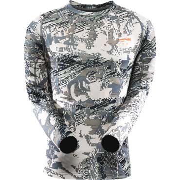 SITKA Core Lightweight Rundhalsshirt LS Optifade Open Country