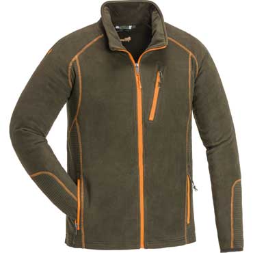 Pinewood Micco Fleece Jacke Darkoliv